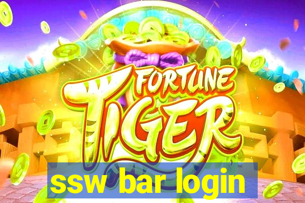ssw bar login